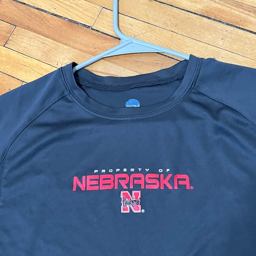 Nebraska dry fit tee